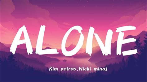 kim petras alone lyrics|ALONE (SOLO VERSION) (TRADUÇÃO)